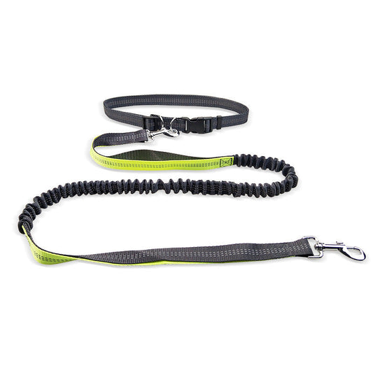 HKM-4210621 Adjustable Dog Walking Belt with Detachable Shockproof Traction Rope, 190cm Length