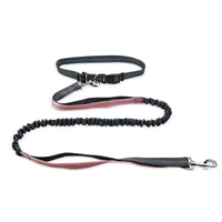 HKM-4210621 Adjustable Dog Walking Belt with Detachable Shockproof Traction Rope, 190cm Length