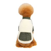 HKM-4211389 Warm Micro-Elastic Round Neck Pet Clothes with Pocket for Dogs