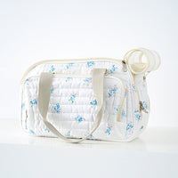 HKM-4213053 Portable Canvas Crossbody Dog Carrier Bag - Small Pet Travel Shoulder Bag in Blue