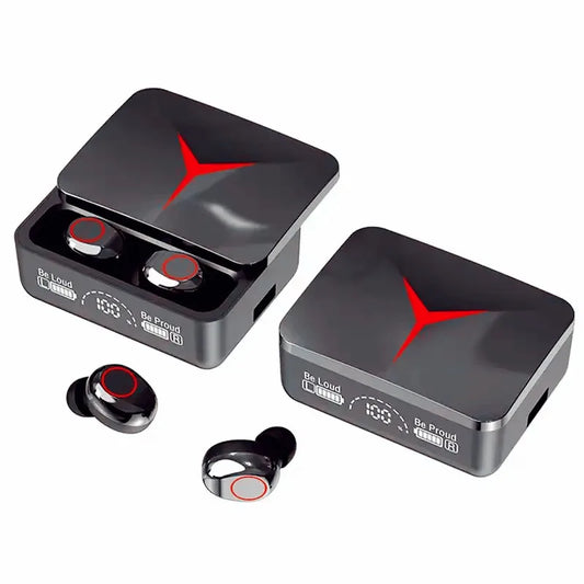 HKM-421331 LED Display TWS Wireless Earbuds with Touch Control and Waterproof Design - Ideal for Mobile Gaming