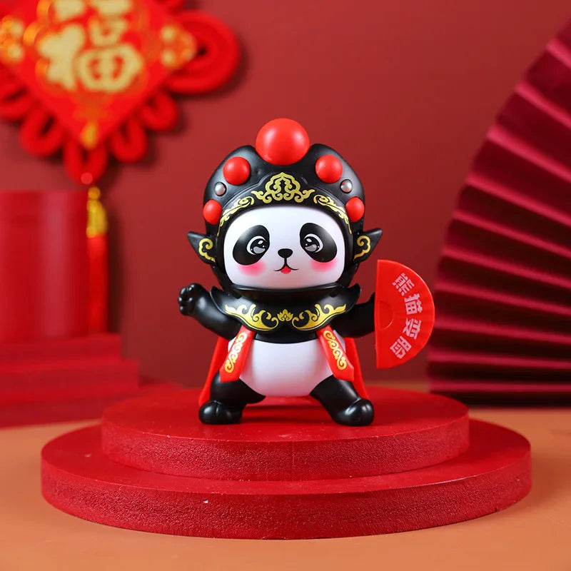 HKM-421459 Peking Opera Face-Changing Doll PVC Model Action Figure for Collectors and Play