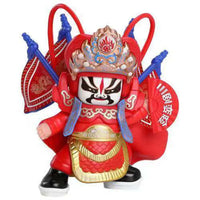 HKM-421459 Peking Opera Face-Changing Doll PVC Model Action Figure for Collectors and Play