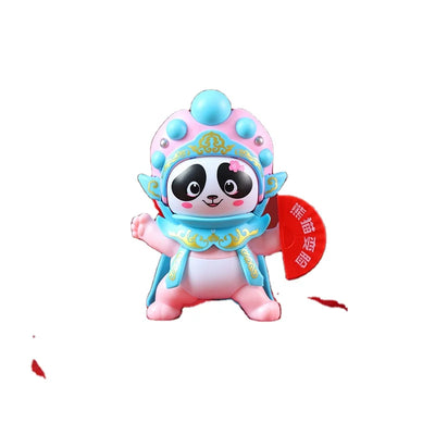 HKM-421459 Peking Opera Face-Changing Doll PVC Model Action Figure for Collectors and Play