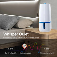 HKM-421523 Desktop Ultrasonic Cool Mist Humidifier 2L Capacity for Home and Office Use