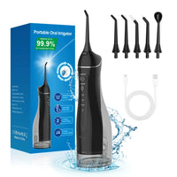HKM-421651 Portable Oral Water Flosser with 4 Adjustable Modes for Home and Travel Use