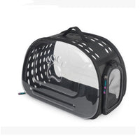 HKM-4218813 Foldable Transparent Pet Handbag for Small Dogs and Cats, Waterproof EVA Material, Lightweight Design