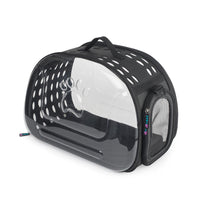 HKM-4218813 Foldable Transparent Pet Handbag for Small Dogs and Cats, Waterproof EVA Material, Lightweight Design