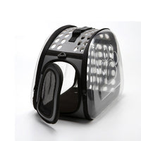 HKM-4218813 Foldable Transparent Pet Handbag for Small Dogs and Cats, Waterproof EVA Material, Lightweight Design