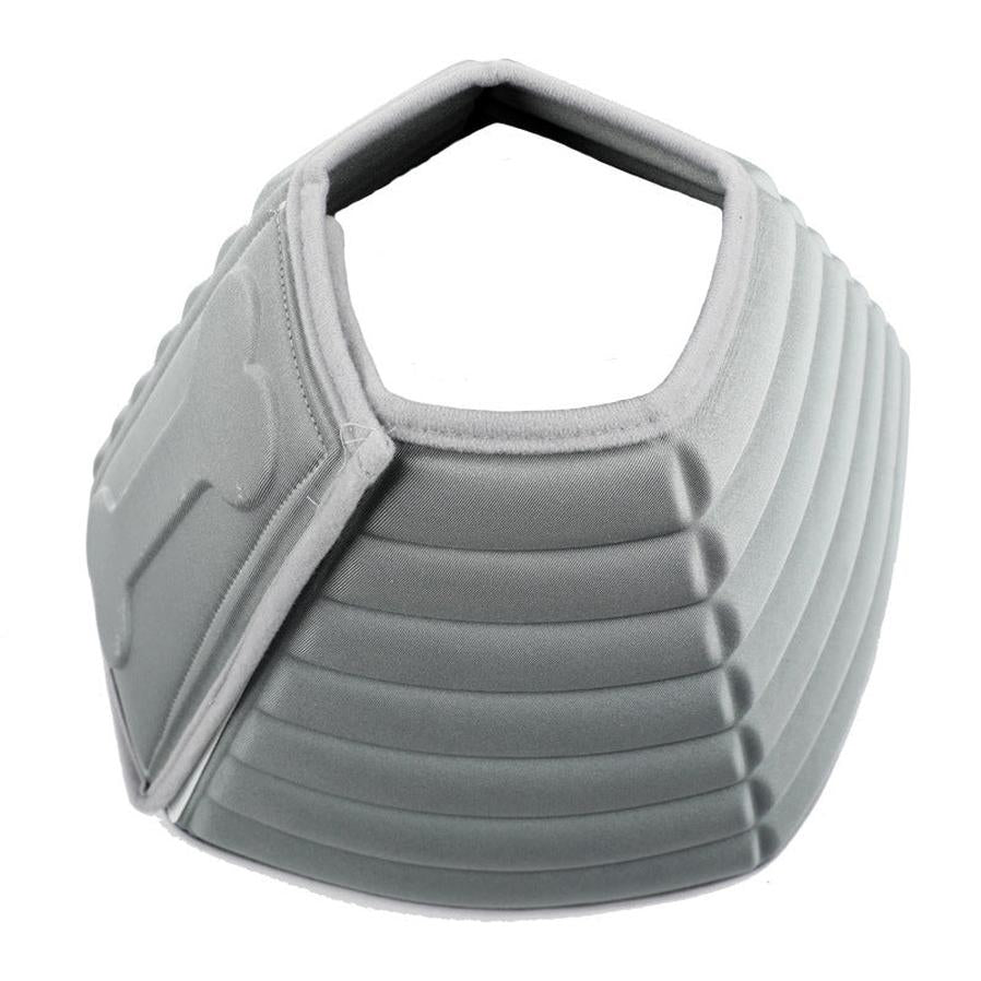 HKM-422035 Elizabethan Dog Collar Ring, Soft Anti-Lick and Anti-Bite Design in Black and Gray, Available in Sizes S, M, L