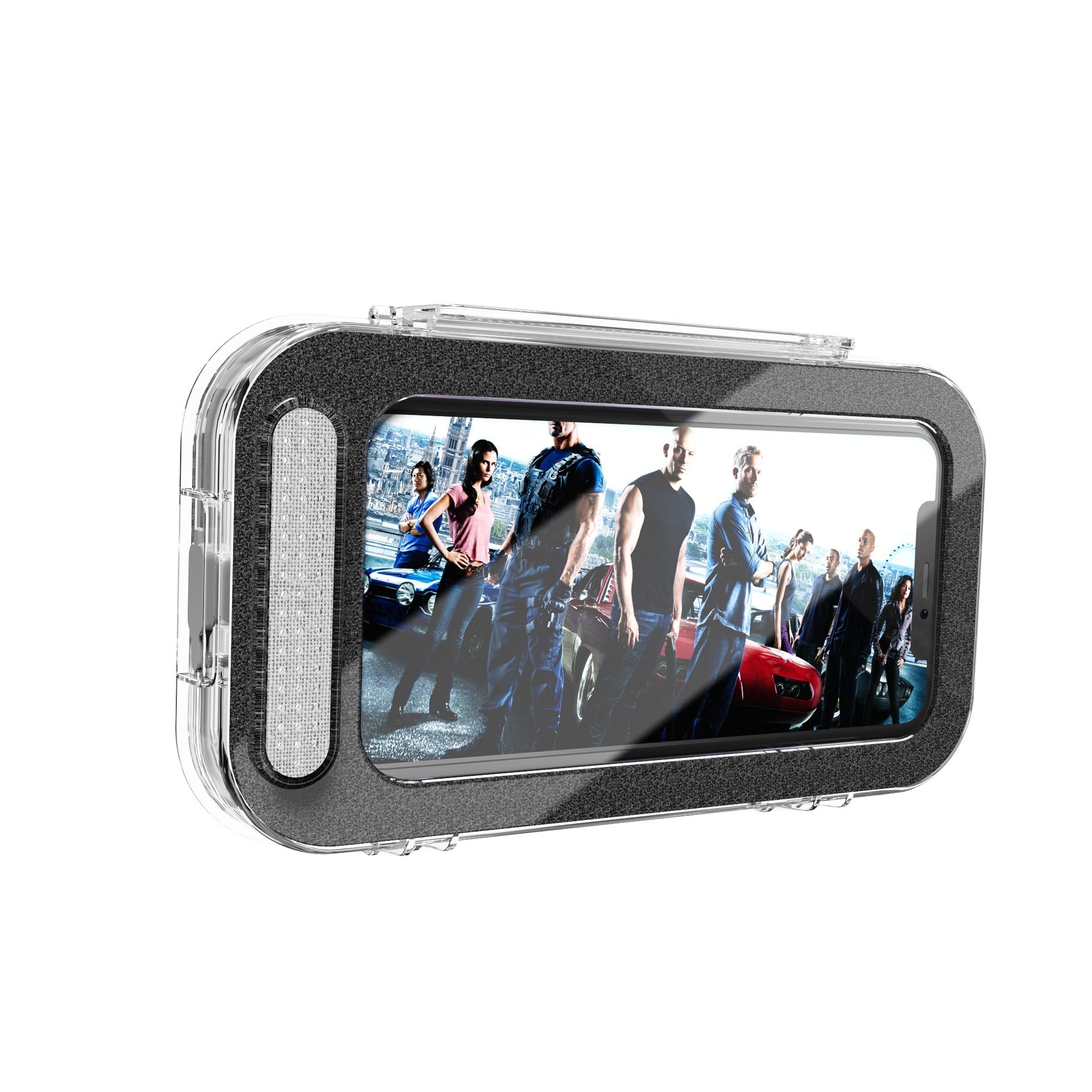 HKM-422035 Waterproof Mobile Phone Holder for Bicycles and Motorcycles, Rearview Mirror Attachment