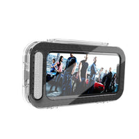 HKM-422035 Waterproof Mobile Phone Holder for Bicycles and Motorcycles, Rearview Mirror Attachment