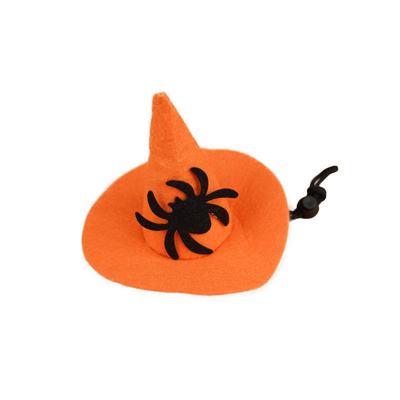 HKM-4220733 Halloween Pet Hat - Non-Woven Fabrics for Festive Costumes, Available in Various Fun Designs