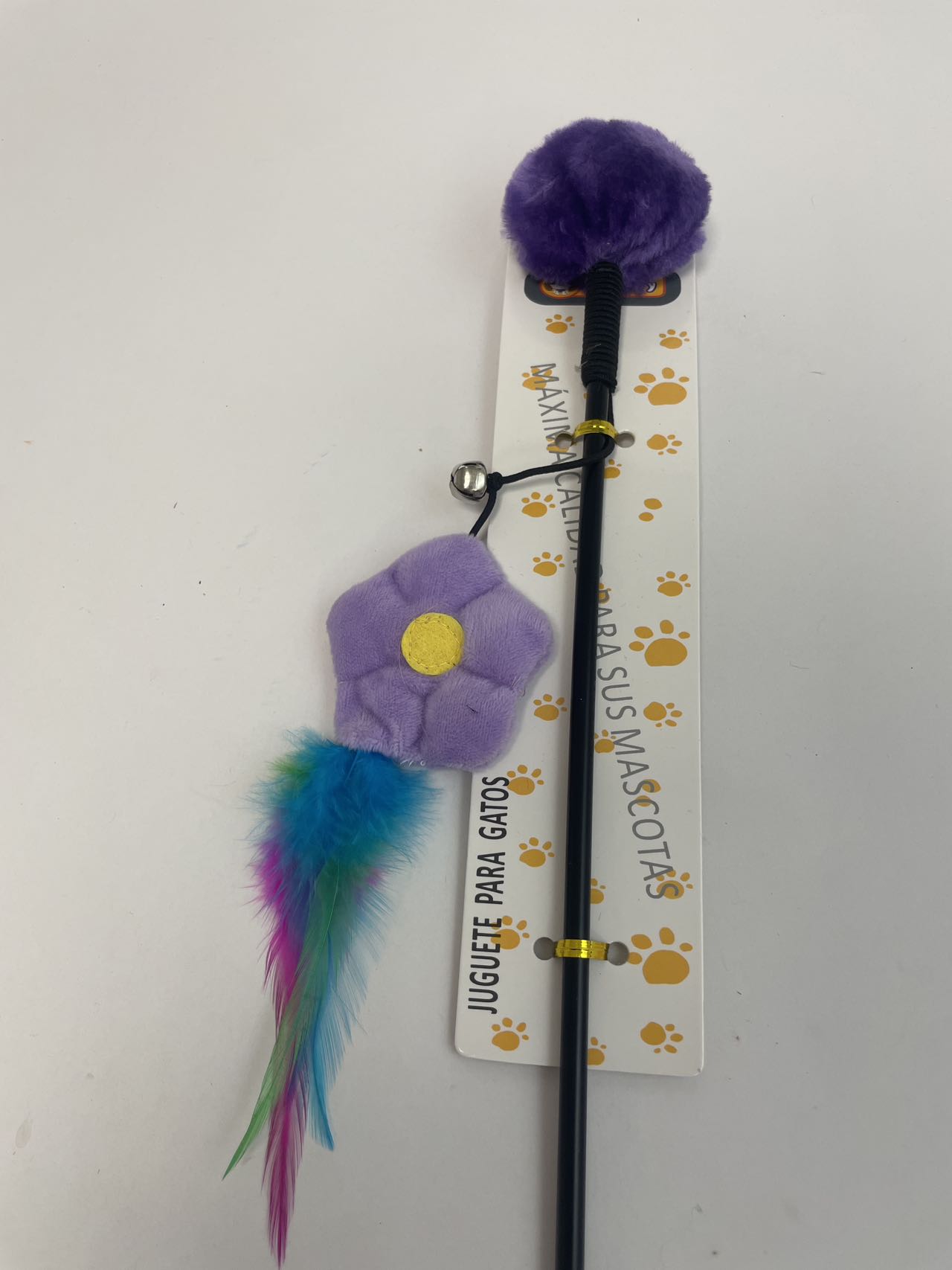 HKM-4223165 Funny Cat Stick Toy for Playful Feline Entertainment
