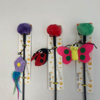 HKM-4223165 Funny Cat Stick Toy for Playful Feline Entertainment