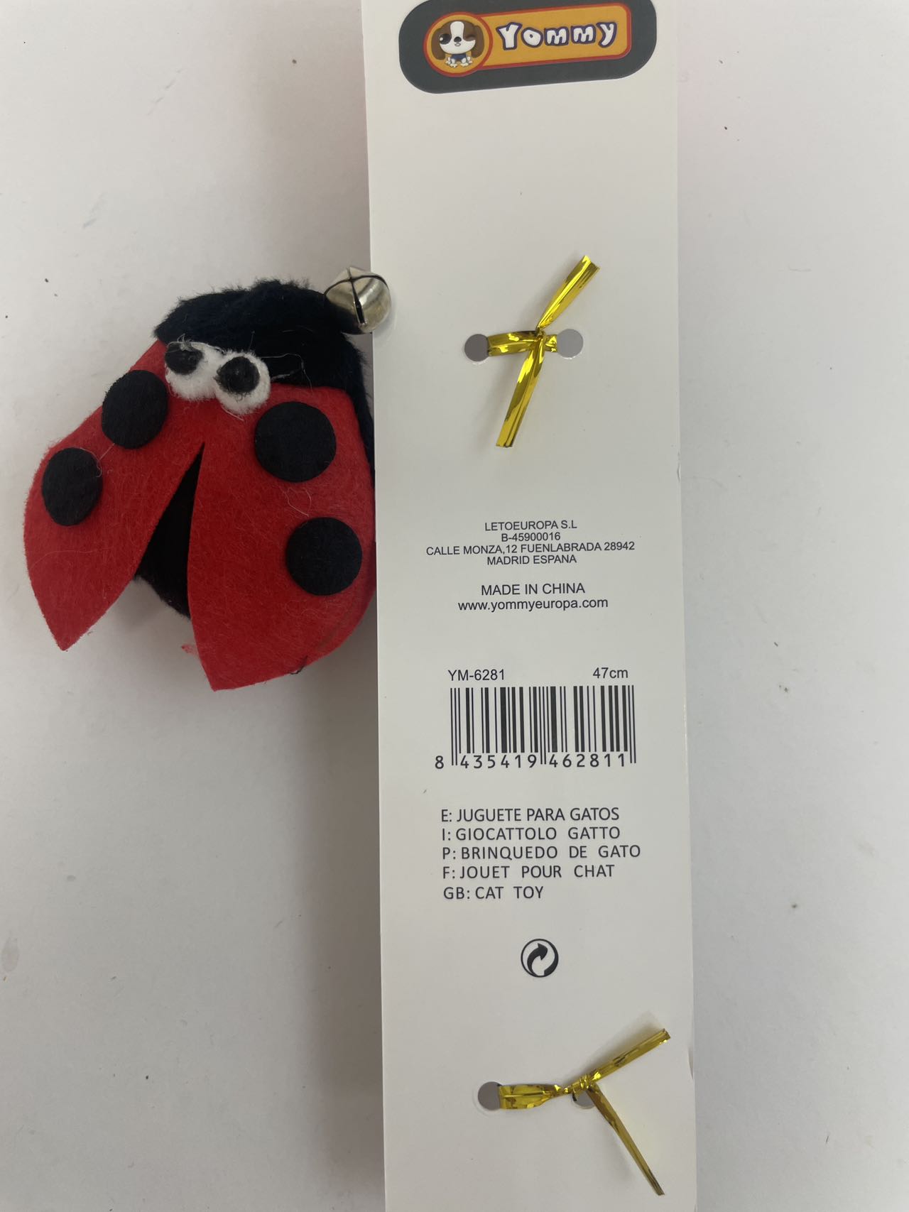 HKM-4223165 Funny Cat Stick Toy for Playful Feline Entertainment
