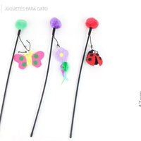 HKM-4223165 Funny Cat Stick Toy for Playful Feline Entertainment