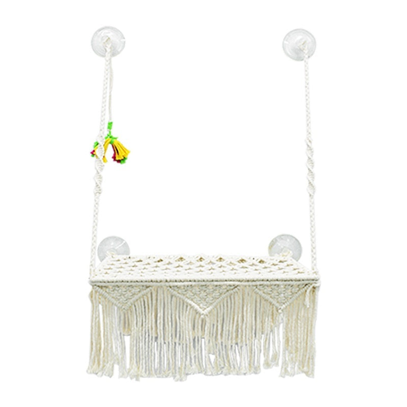 HKM-4223933 Wall-mounted Cotton Suction Cup Cat Hammock for Pets