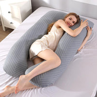 HKM-422547 Multifunctional Pregnancy Side Pillow, Removable and Washable Cushion 70x130cm