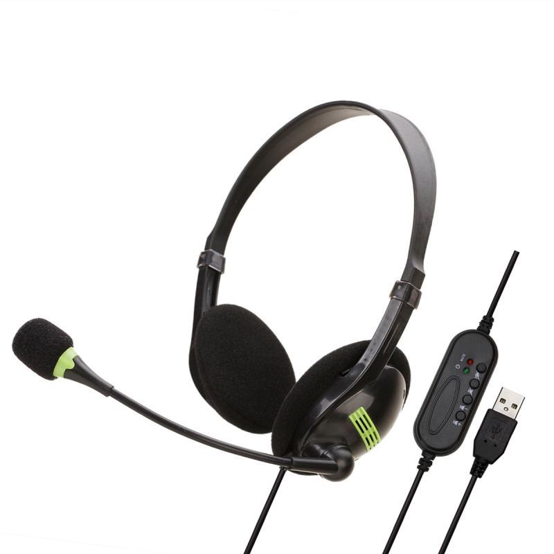 HKM-422675 Comfortable Stereo Office Headset with Noise-Canceling Microphone and Adjustable Design