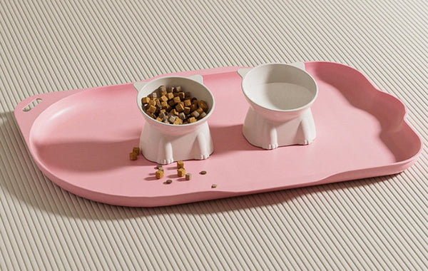 HKM-4228285 Extra-Large Waterproof Non-Slip Meal Mats for Dogs and Cats, Stain-Resistant and Easy to Clean
