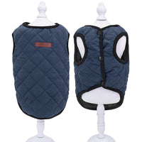 HKM-4228669 Navy, Red, and Beige Acrylic Vest Coat for Stylish Layering - Sizes XS to XXL