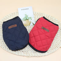 HKM-4228669 Navy, Red, and Beige Acrylic Vest Coat for Stylish Layering - Sizes XS to XXL