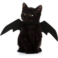 HKM-4229693 Halloween Pet Bat Wings Costume for Cats and Dogs – Lightweight Felt Fabric Decoration