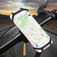 HKM-422995 Shockproof Silicone Bicycle Phone Holder Clip for Navigation Devices