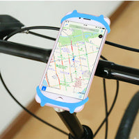 HKM-422995 Shockproof Silicone Bicycle Phone Holder Clip for Navigation Devices