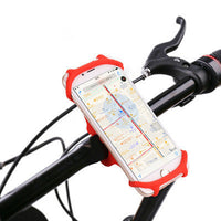 HKM-422995 Shockproof Silicone Bicycle Phone Holder Clip for Navigation Devices