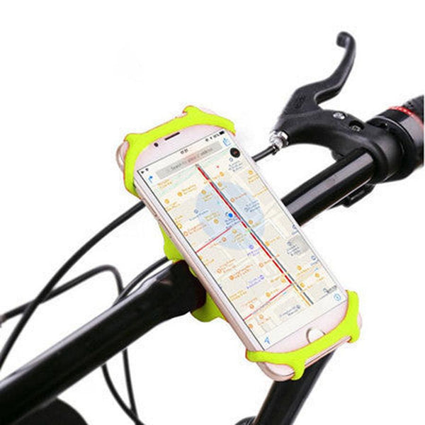 HKM-422995 Shockproof Silicone Bicycle Phone Holder Clip for Navigation Devices
