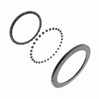 HKM-423187 Magnetic Suction Ring Holder for Mobile Phones with Wireless Charging Support