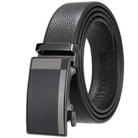 HKM-423187 Men's First Layer Cowhide Leather Automatic Buckle Belt - Model LY36-25638-5