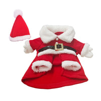 HKM-4233149 Festive Dog Sweatshirt with Hat - Christmas Apparel in Red and Green, Available in Multiple Sizes