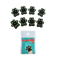 HKM-4234685 Breathable Silicone Cloth Dog Claw Protection Footstickers - 8 Pack Sizes S & M