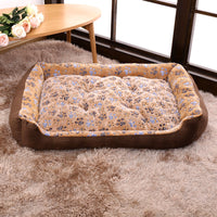 HKM-4235325 Soft Plush Dog Cat Bed Warm Sleep Mat for Small Pets in Various Sizes