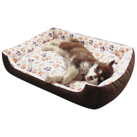 HKM-4235325 Soft Plush Dog Cat Bed Warm Sleep Mat for Small Pets in Various Sizes