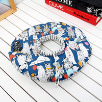 HKM-4235453 Cotton Non-Slip Pet Ring for Cats and Small Dogs, Soft Fabric, Adjustable Fit
