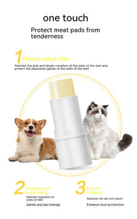 HKM-4235709 Pet Foot Cream for Dryness and Cracking Care, Moisturizing Formula for Paw Pads and Nose Tips, 6g