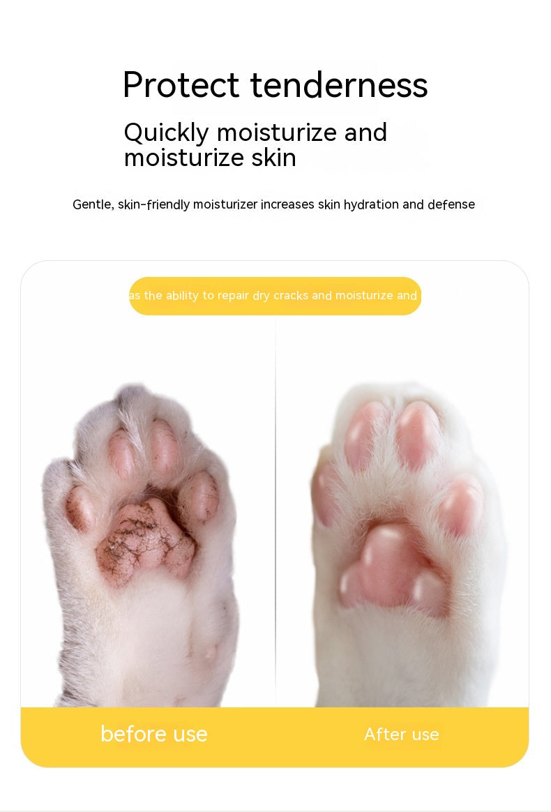 HKM-4235709 Pet Foot Cream for Dryness and Cracking Care, Moisturizing Formula for Paw Pads and Nose Tips, 6g