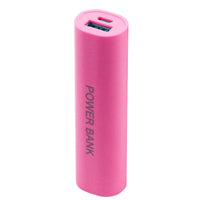 HKM-423699 Detachable Portable 18650 Battery Pack with USB Charging - Black, Blue, Pink, White, Green, Yellow Options