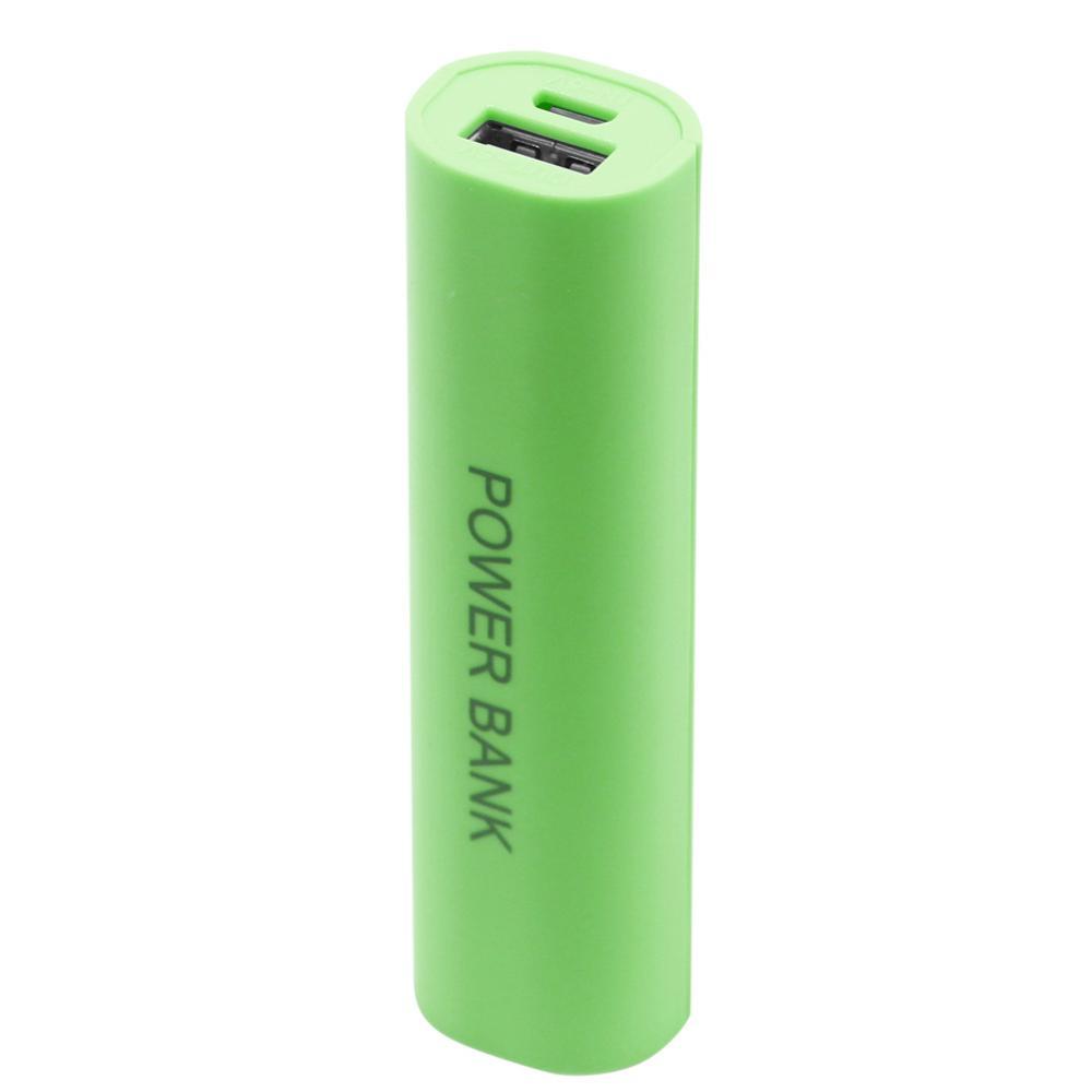 HKM-423699 Detachable Portable 18650 Battery Pack with USB Charging - Black, Blue, Pink, White, Green, Yellow Options