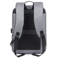HKM-423699 Waterproof Unisex Business Backpack with USB Port and Character Pattern for Men’s Laptops and Notebooks