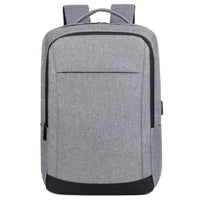HKM-423699 Waterproof Unisex Business Backpack with USB Port and Character Pattern for Men’s Laptops and Notebooks