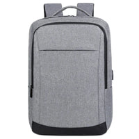 HKM-423699 Waterproof Unisex Business Backpack with USB Port and Character Pattern for Men’s Laptops and Notebooks
