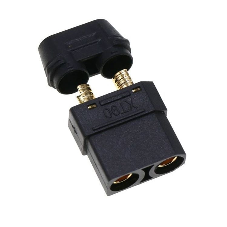 HKM-423827 Amass XT90H-F Female Connector with Strip Line Sheath