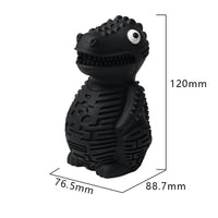 HKM-4238653 Leak-Proof Dinosaur Dog Toy in Various Colors for Long-Lasting Chewing Fun