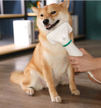 HKM-4239421 All-in-One Cat and Dog Brushing Comb with Adjustable Hair Dryer and Styling Features