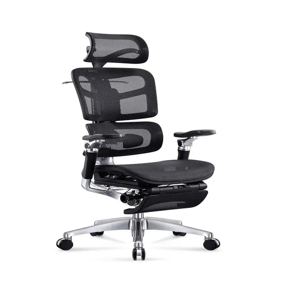 HKM-424083 Ergonomic High Back Mesh Office Chair with Lumbar Support and Adjustable Features
